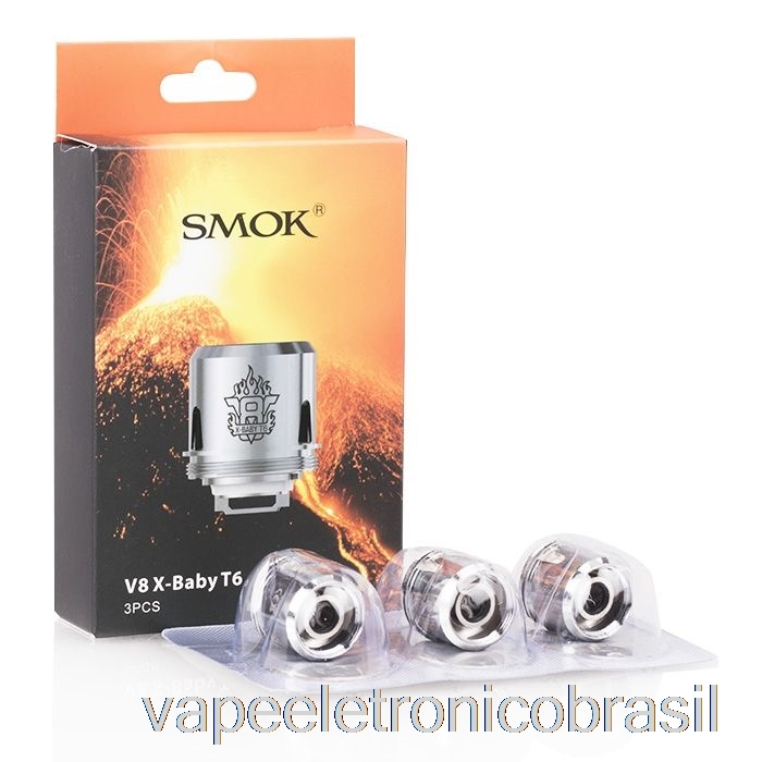 Vape Eletrônico Smok Tfv8 X-baby Bobinas De Reposição Rba